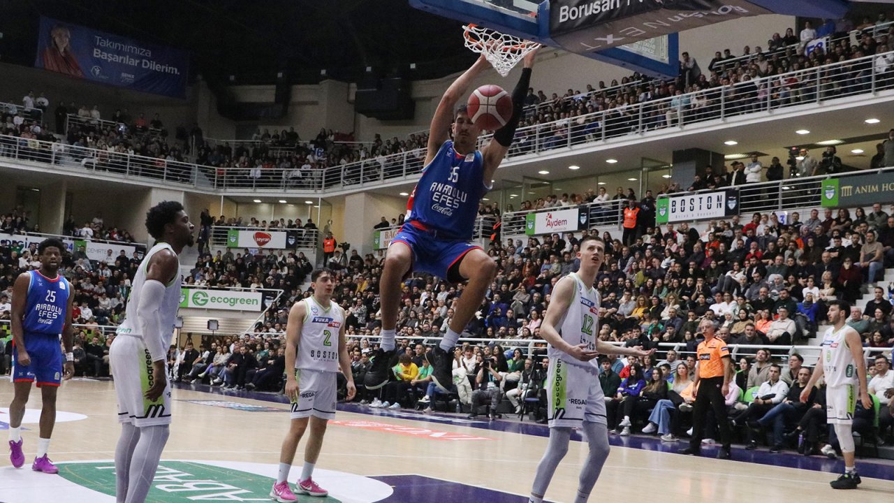 Anadolu Efes, Denizli'de rahat bir galibiyet aldı 5 493683