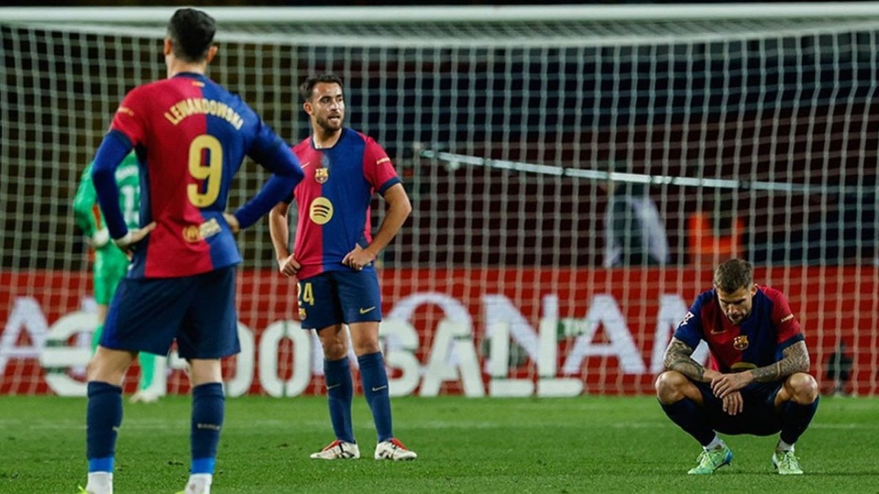 Barcelona'da büyük sürpriz! Tarihinde üçüncü kez karşılaşıldı 8 493615