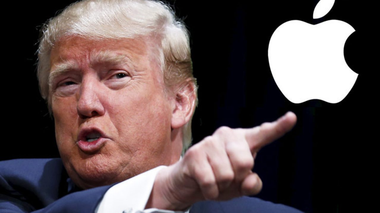 Apple CEO'su Trump için parayı bastı! 5 Donald Trump Apple watch