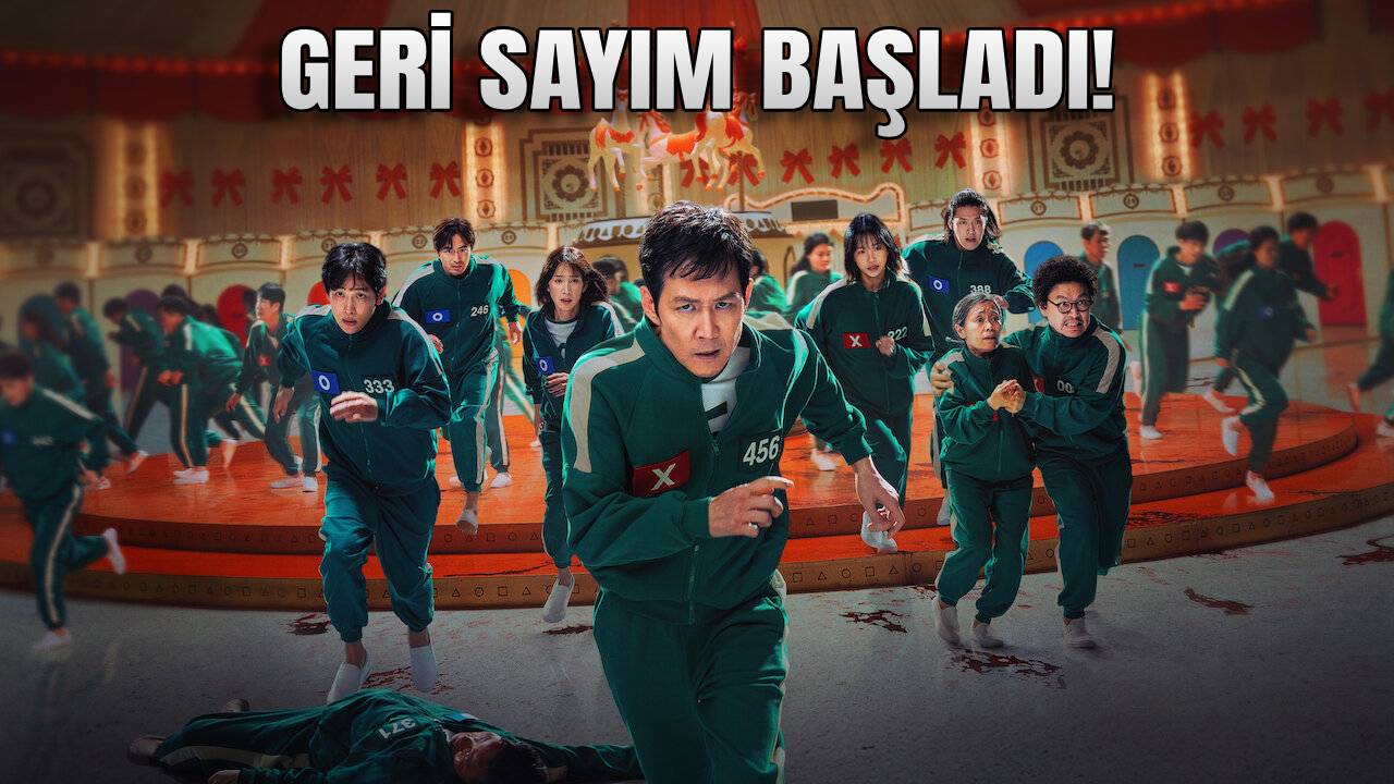 Squid Game 3. sezon yayın tarihi ortaya çıktı! 18 netflix squid game 3 sezon tarihi beklenen kapak