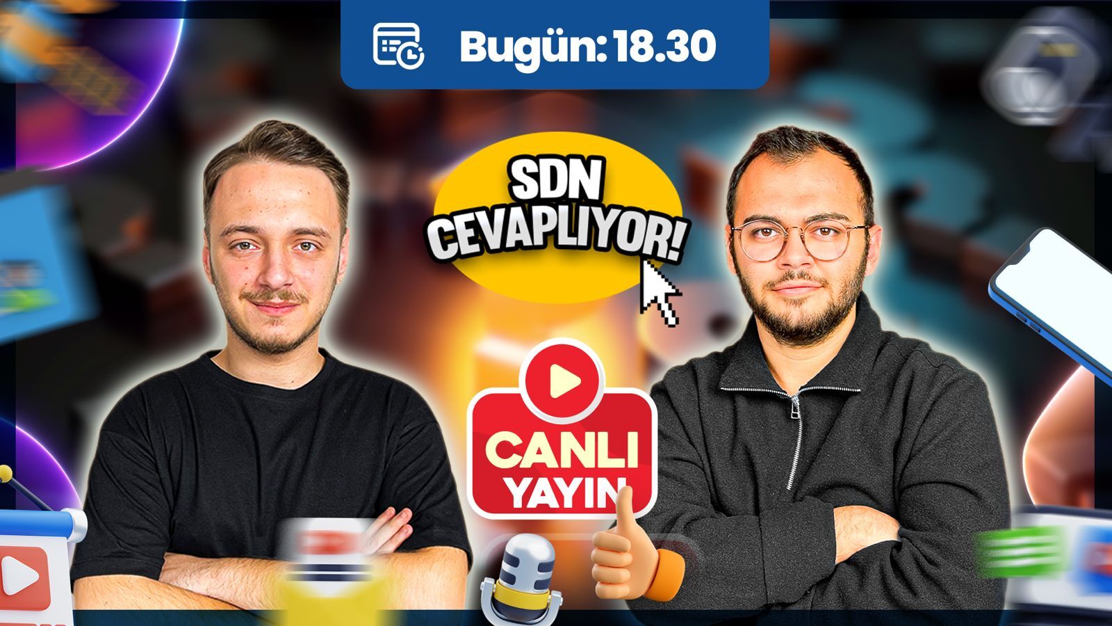 SDN Cevaplıyor canlı yayını bugün 18:30’da! 27 sdn cevapliyor 2025