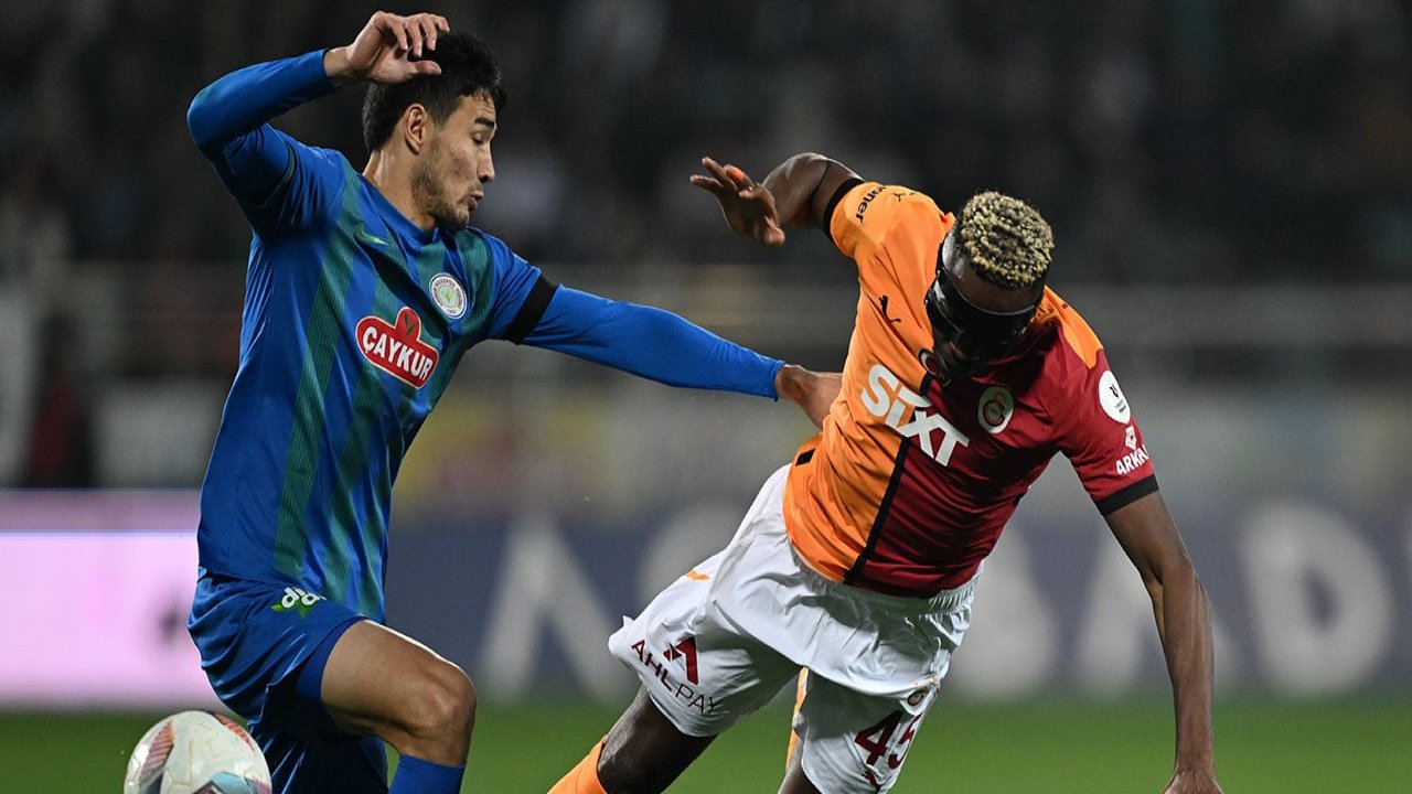 Galatasaray derbi öncesi farkı açmadı 23 500853