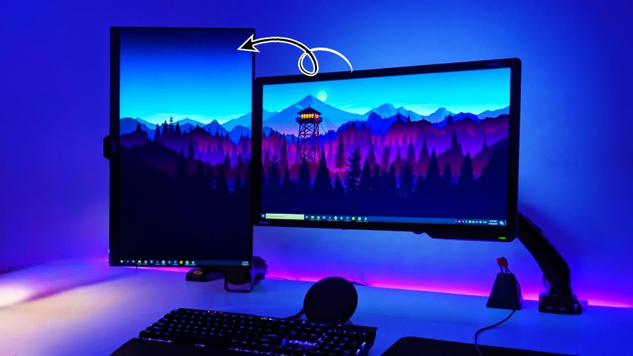 bilgisayar ekrani dondurme nasil yapilir windows