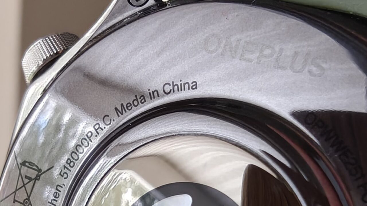 made yerine meda in china oneplus watch 3 e1740495740686
