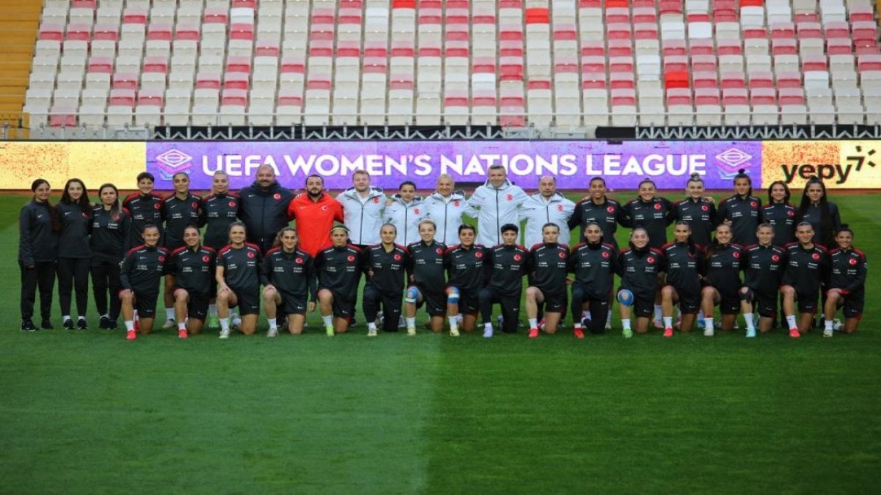 A Milli Kadın Futbol Takımı, Slovenya'yı ağırlamaya hazırlanıyor 5 509642