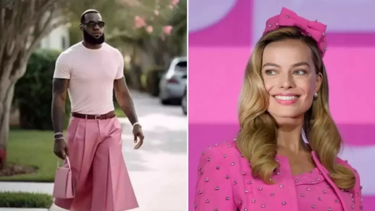 LeBron James, Barbie dünyasına katıldı! 10 510134