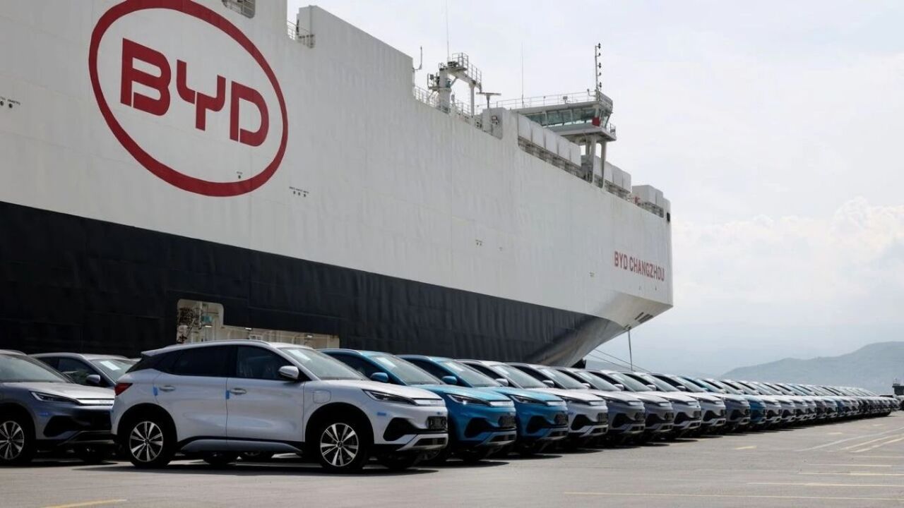 BYD, Türkiye'ye 7 bin yeni araç getirdi! 12 byd 1