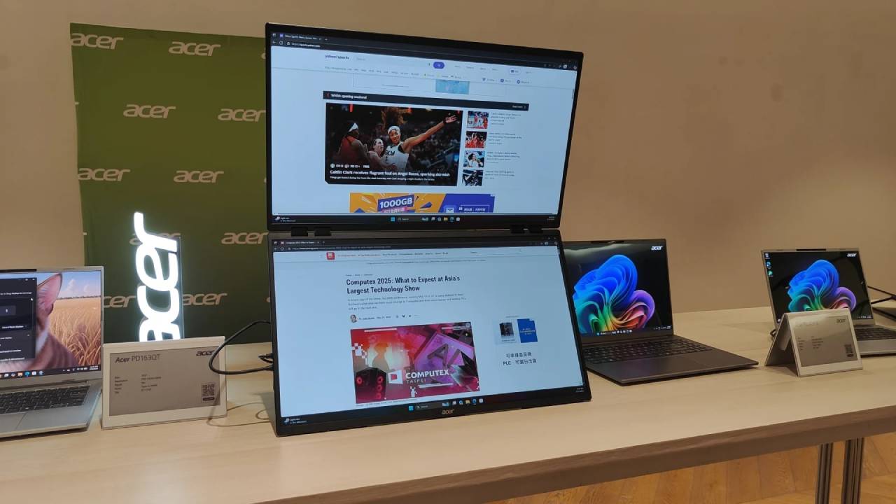 Acer, Computex 2025'te taşınabilir monitörlerini tanıttı! 21 Acer Computex 1