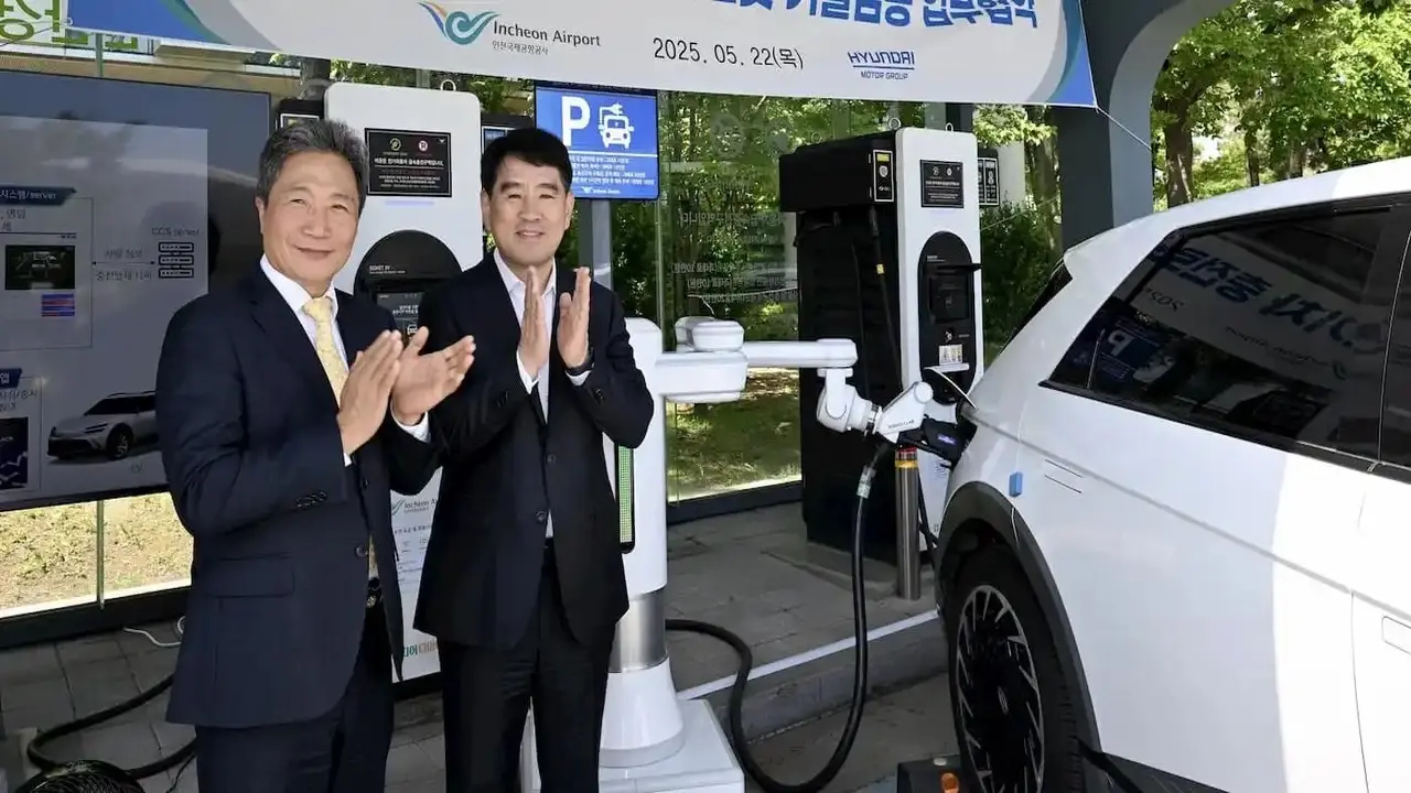 Hyundai ve Kia, elektrikli araç şarj robotu geliştirdi! 13 Hyundai ile Kia elektrikli arac.webp