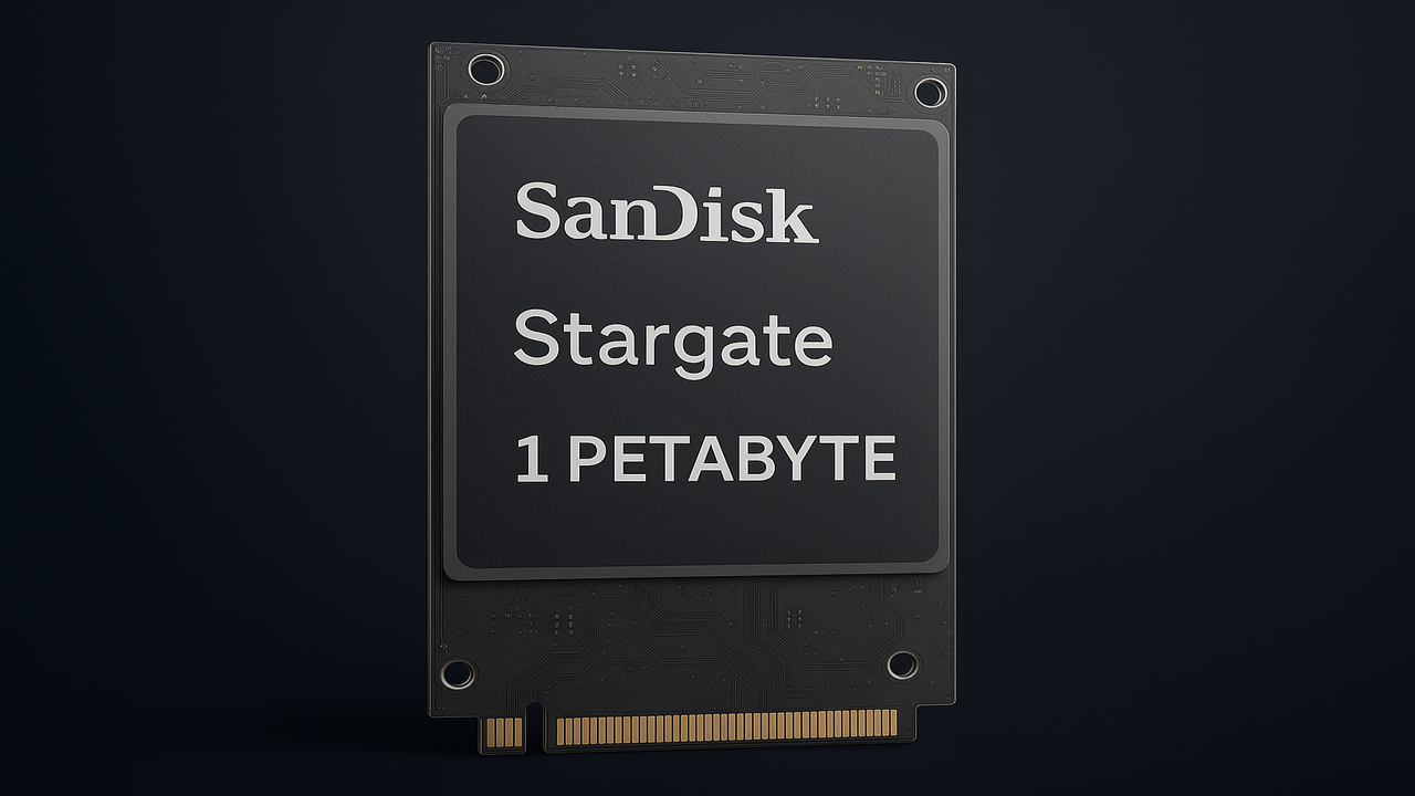Sandisk, 1 Petabayt'lık Stargate SSD ile geliyor! 15 sandisk stargate