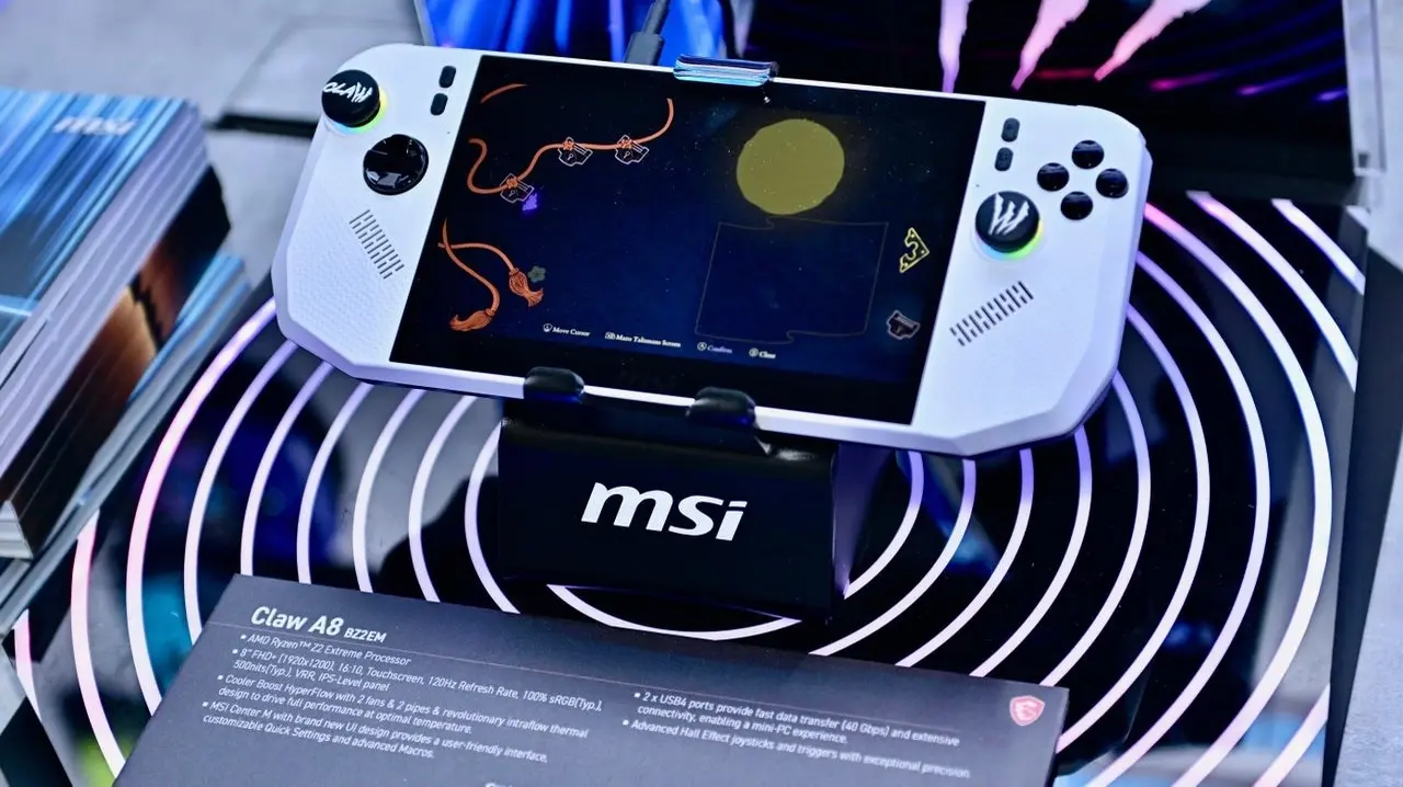 MSI, yeni el konsolu Claw A8'i piyasaya sürdü! 13 MSI Claw A8 satisa cikti 1.webp