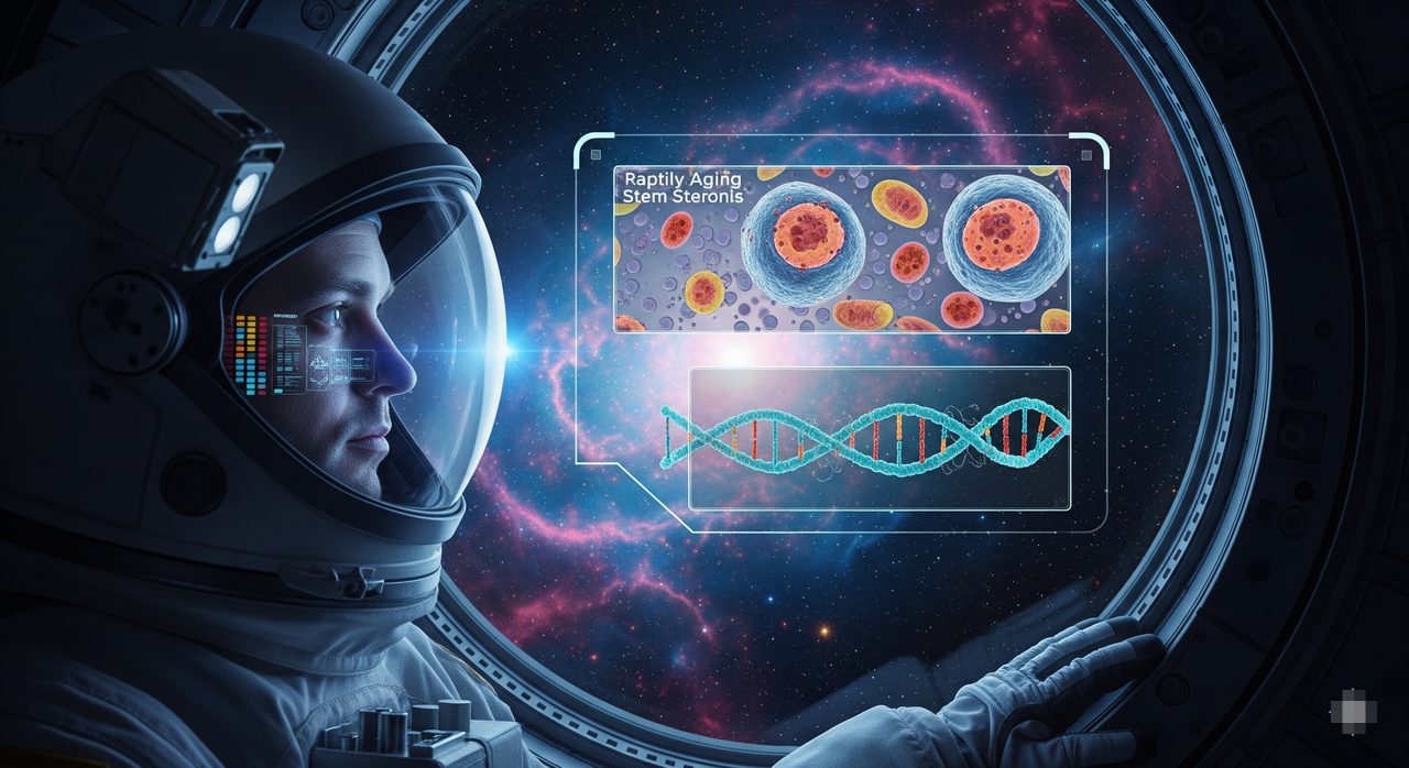 İnsan vücudu uzayda yaşlanıyor! Peki neden? 15 Gemini Generated Image i7tlk8i7t