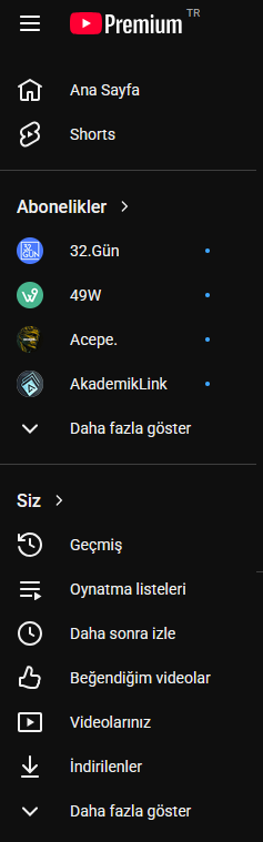 youtube arayuz 2