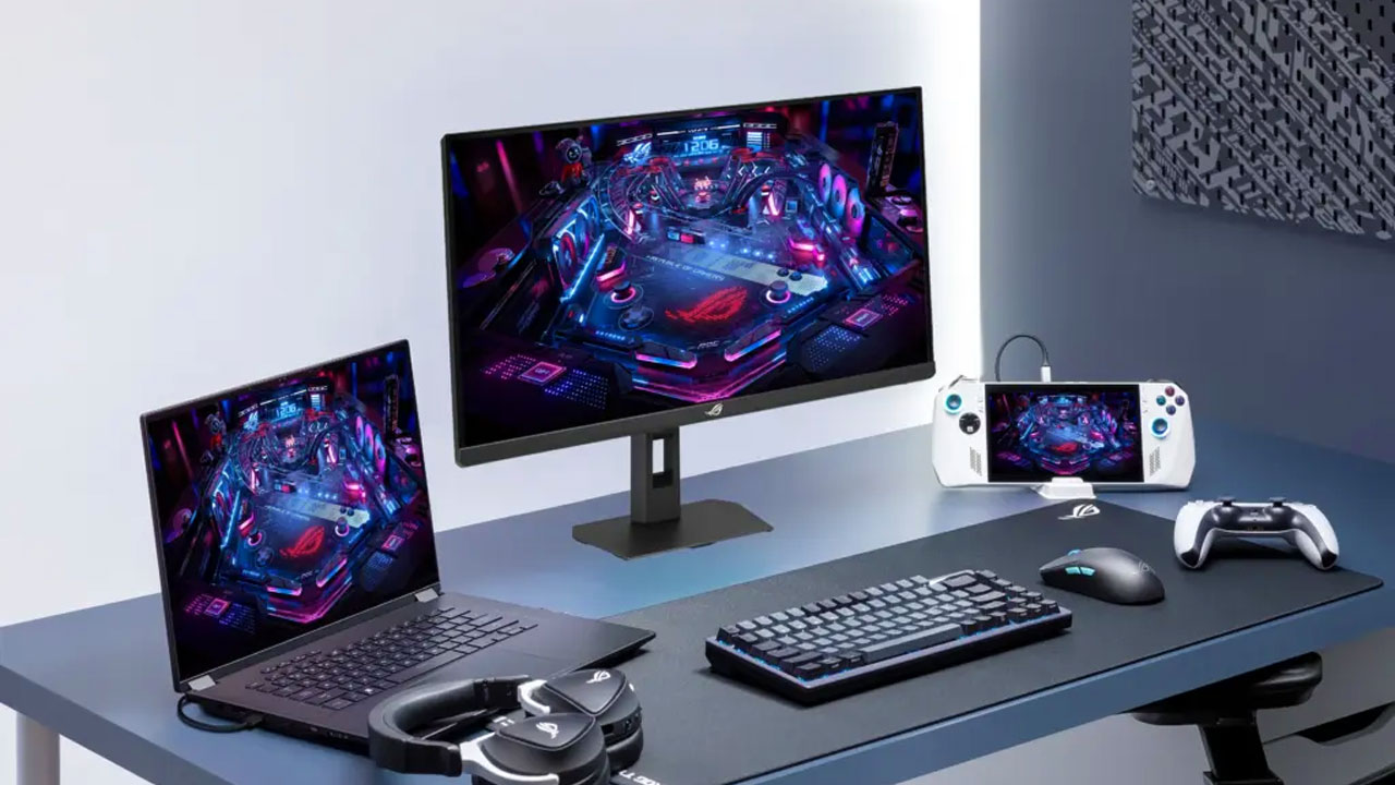 Rekor Kırıldı: Dünyanın İlk 1080Hz Monitörü! 9 asus oyunculara ozel 27 inc rog strix monitor 1