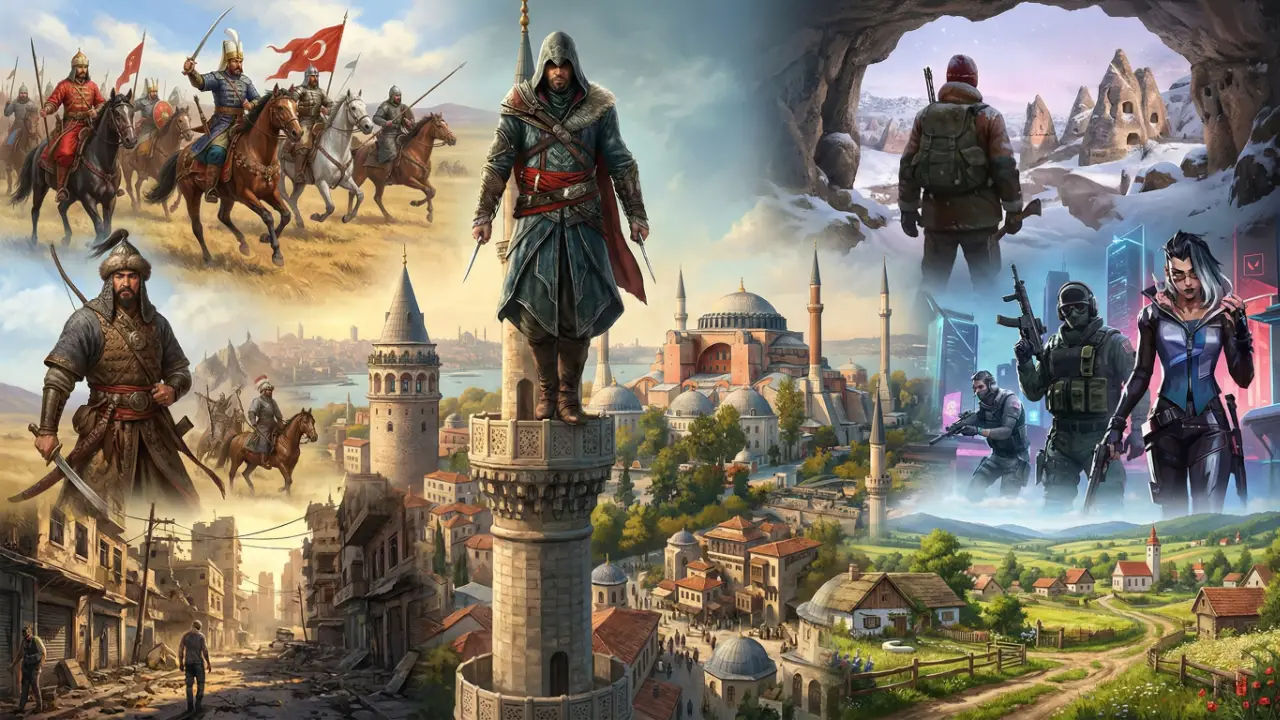 Oyunlardaki Türk Karakter ve Mekanlar! 5 Oyunlardaki Turk karakterler.webp