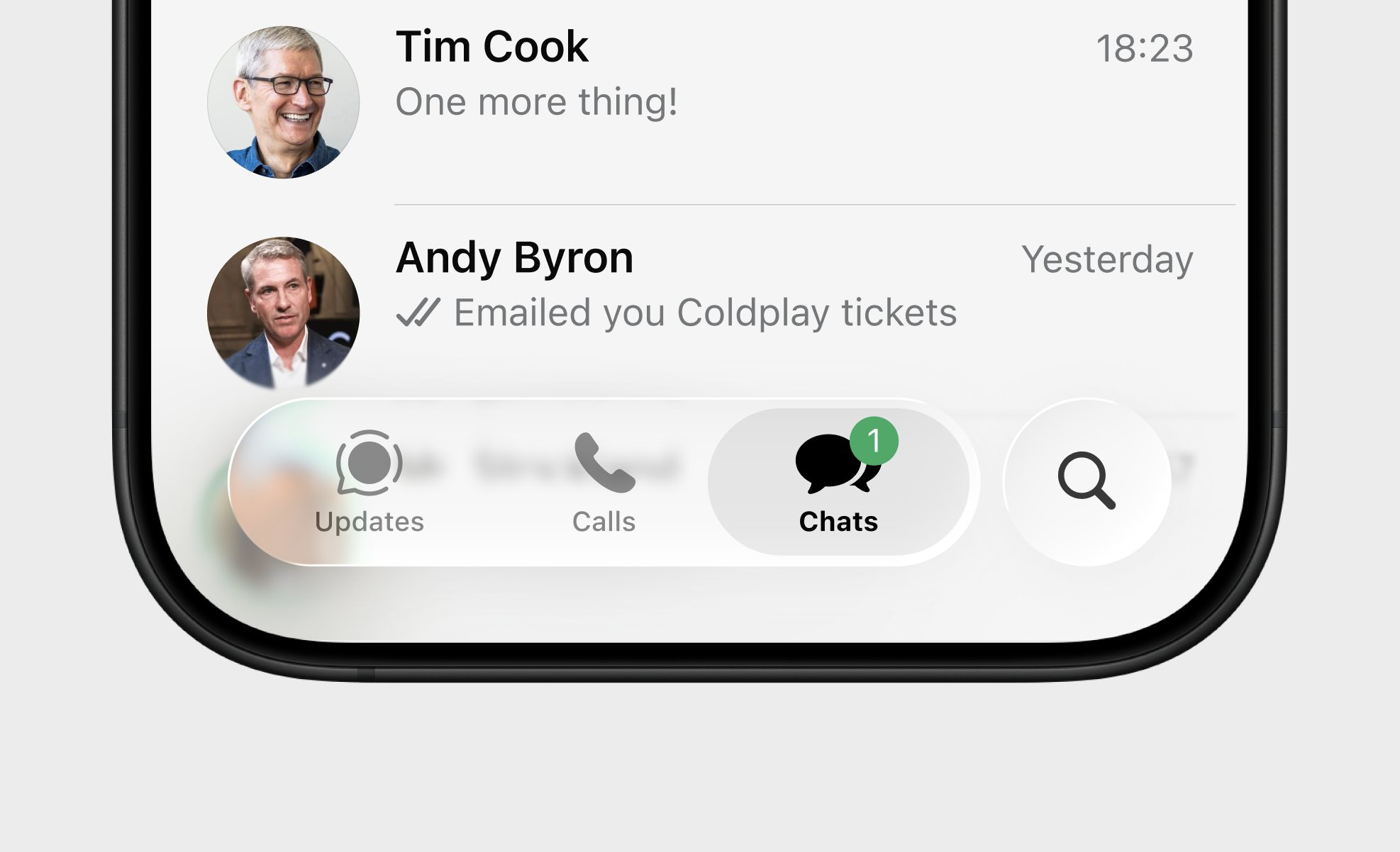 WhatsApp Liquid Glass Tasarımı iOS'a Geliyor: İşte Detaylar 3 WhatsApp 3.webp