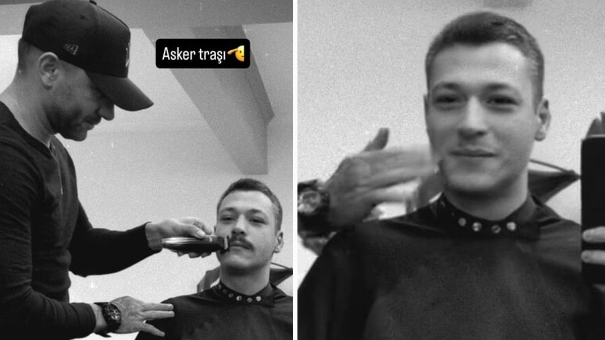 Kubilay Aka asker tıraşı oldu: Paylaşıma yorum yağdı 7 556779