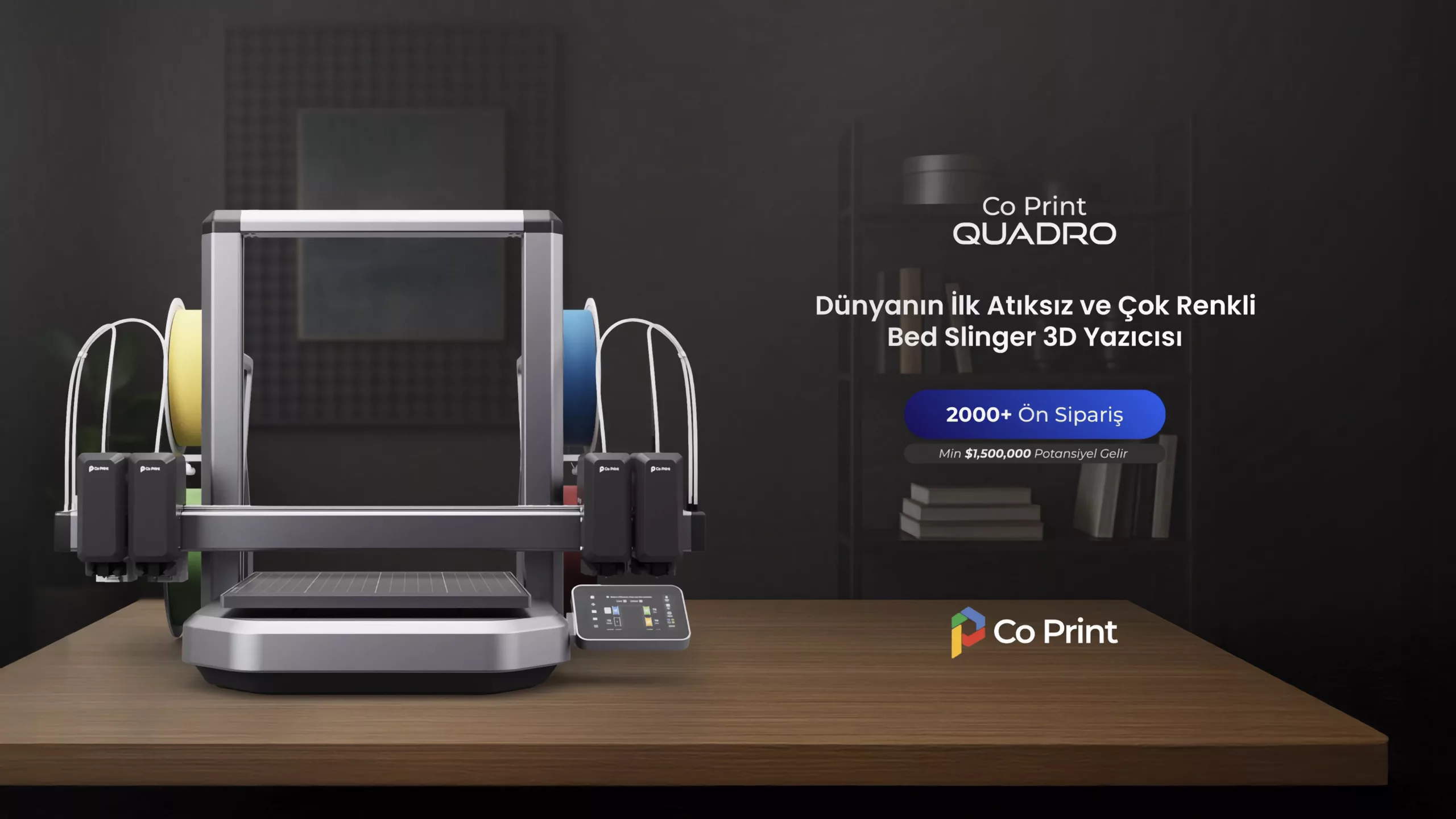 Forbes Türkiye Girişim 2026 Listesindeki Co Print İlk 3D Yazıcısı Quadro'yu Duyurdu
1 Co Print scaled.webp