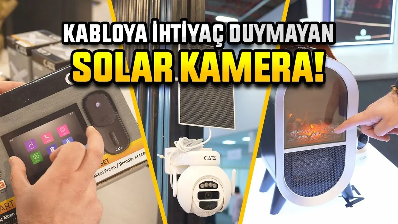 CATA8217dan Kabloya Ihtiyac Duymayan Solar Kamera Yuz Taniyan Kapi Kilidi video thumbnail.webp