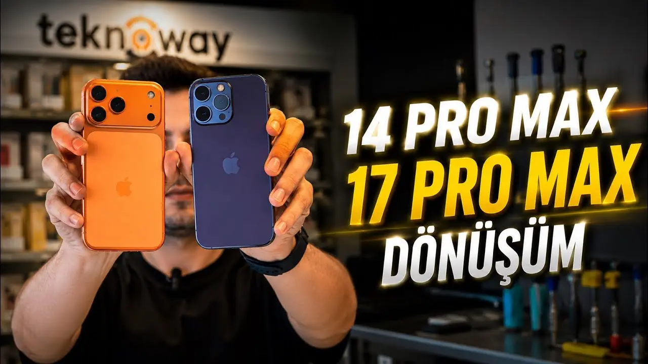 iPhone 14 Pro Max8217i iPhone 17 Pro Max8217e Donusturduk video thumbnail.webp