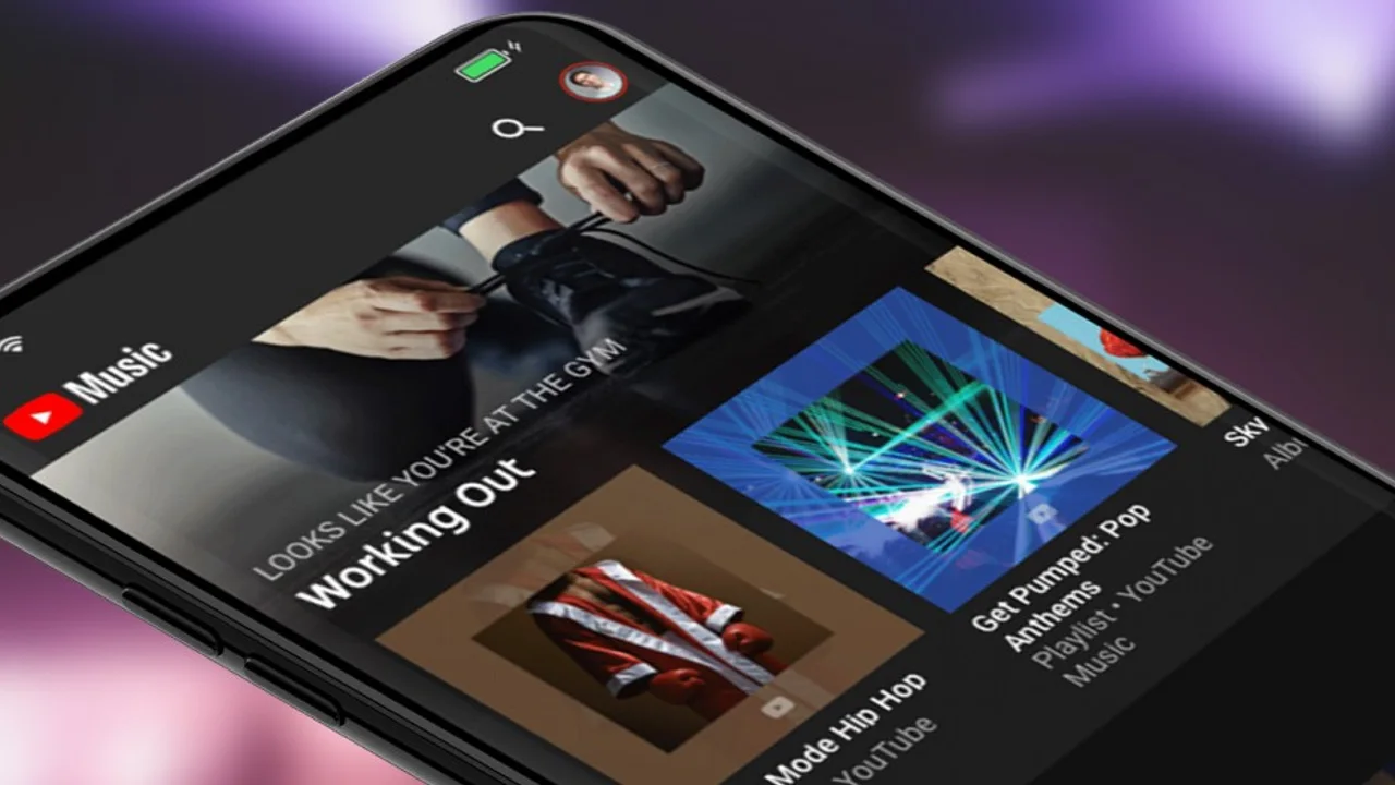 youtube music arayuzu degisiyor.webp